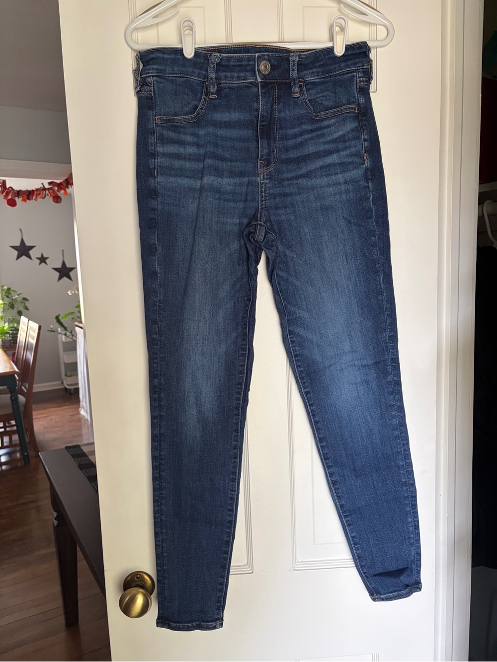 American Eagle Outfitters Indigo Wash Skinny Jeans